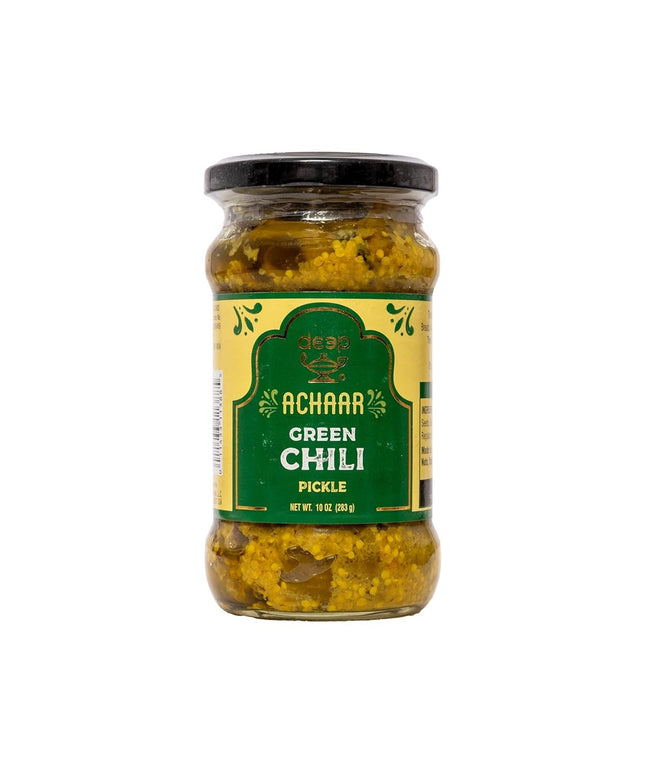 Deep Achaar Green Chili Pickle 10oz