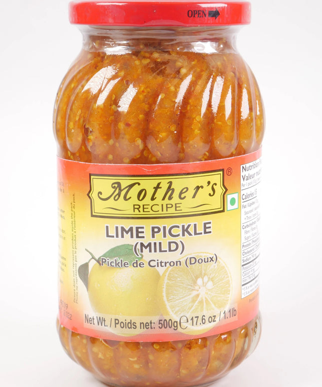 Mother's Recipe Lime Pickle Mild 17.6oz