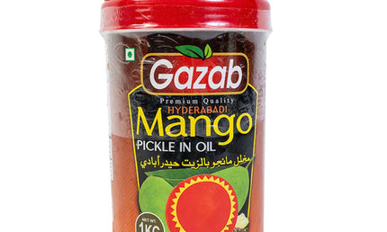 Gazab Mango Pickle in Oil 35oz
