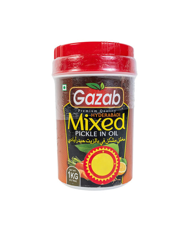 Gazab Mixed Pickle in Oil 35oz