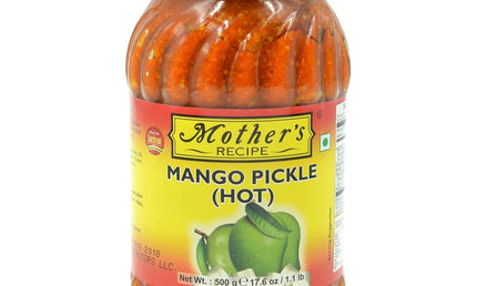 Mother's Recipe Mango Pickle Hot 17.6oz