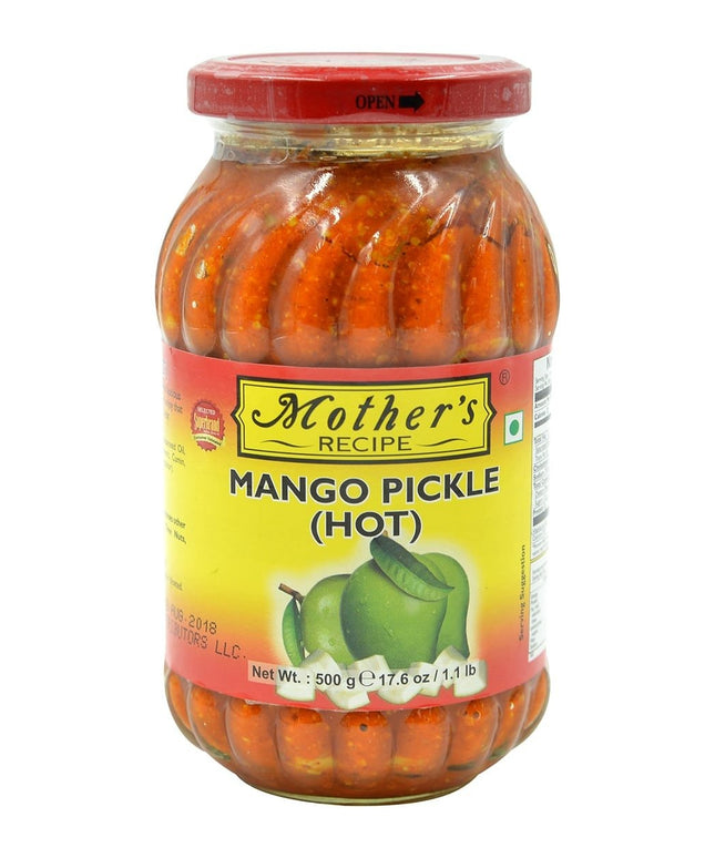 Mother's Recipe Mango Pickle Hot 17.6oz