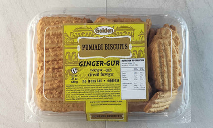 Punjabi Biscuits Ginger Gur 24oz