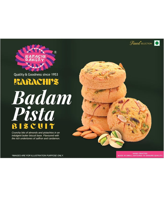 Karachi Bakery Badam Pistachio Biscuit 14oz