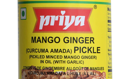 Priya Mango Ginger Pickle 10.5oz