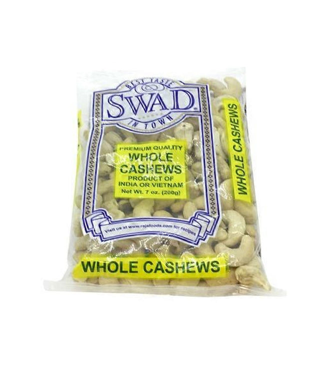 Swad Whole Cashews 7 oz