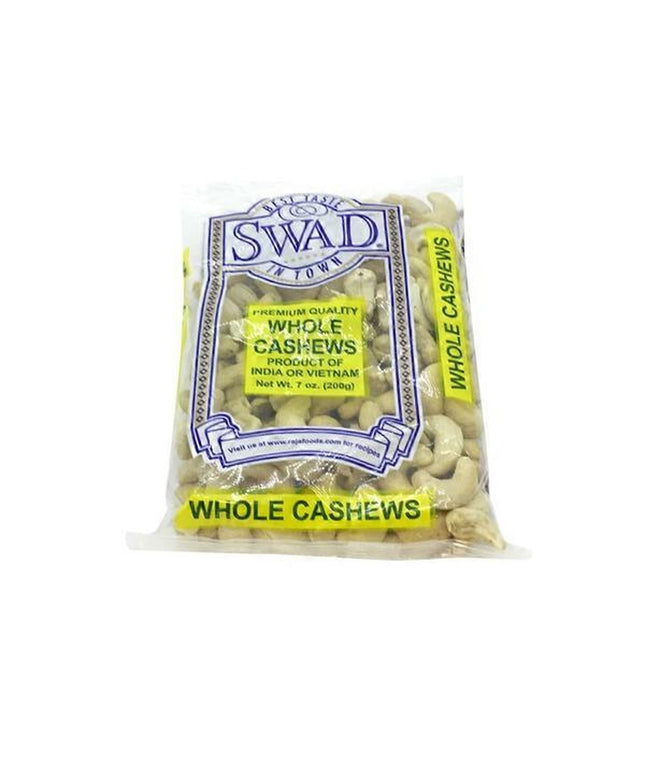 Swad Whole Cashews 7 oz