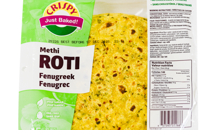 Crispy Methi Roti 10 Pack 500g