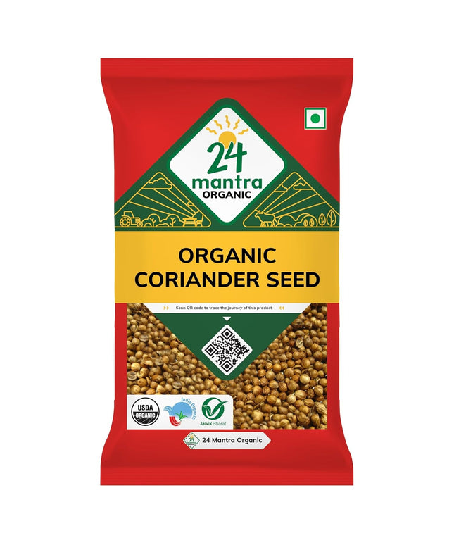 24 Mantra Organic Coriander Seeds 7oz