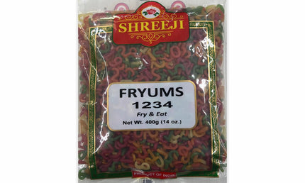 Shreeji Fryums Numbers 400g