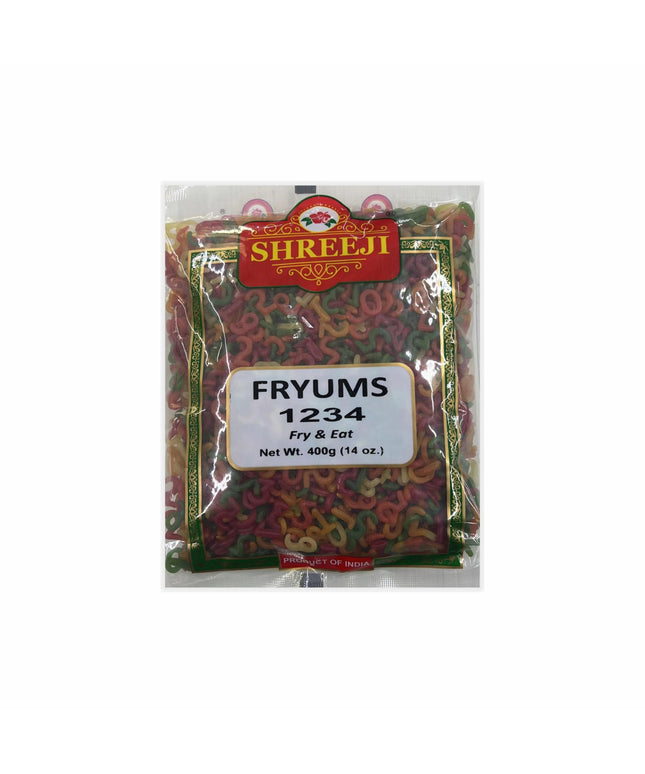 Shreeji Fryums Numbers 400g
