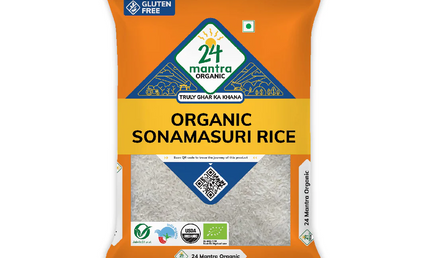 24 Mantra Organic Sona Masoori Rice 20LB