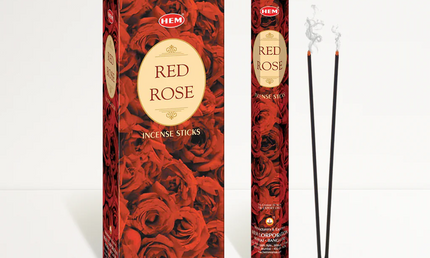 HEM Red Rose Incense Sticks