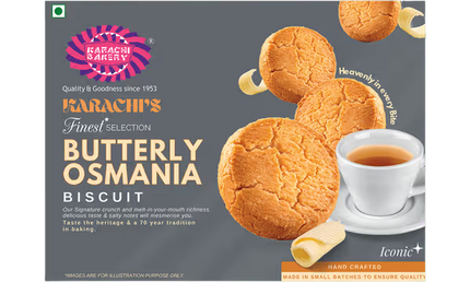 Karachi Bakery Butterly Osmania Biscuit 10.5oz