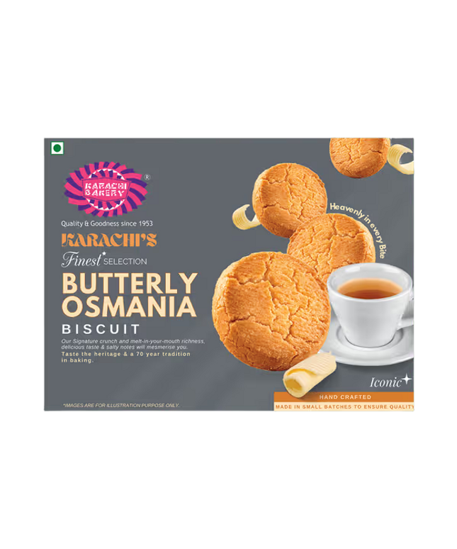 Karachi Bakery Butterly Osmania Biscuit 10.5oz
