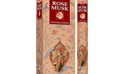 HEM Rose Musk Incense Sticks
