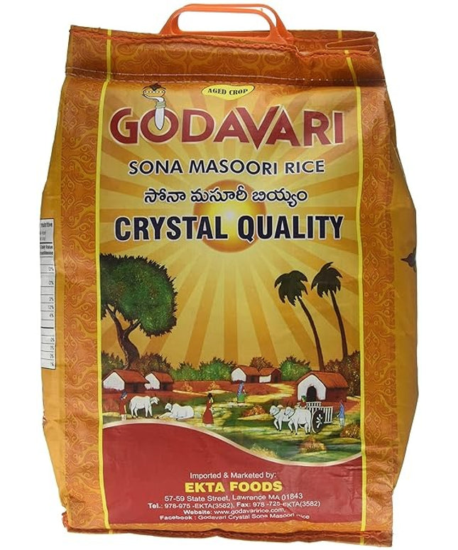 Godavari Sona Masoori Rice 20LB