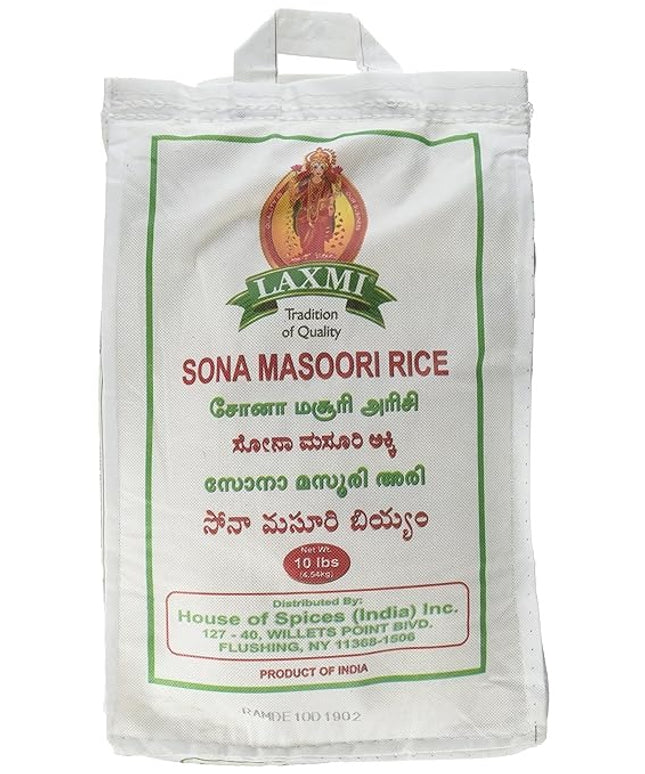 Laxmi Sona Masoori Rice 10LB