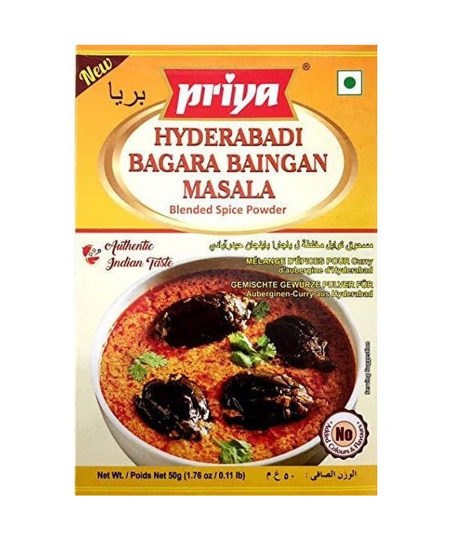 Priya Hyderabadi Bagara Baingan Masala 50g