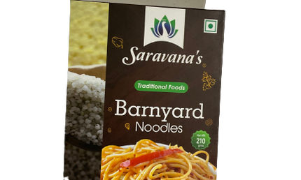 Saravana's Barnyard Millet Pasta 210g