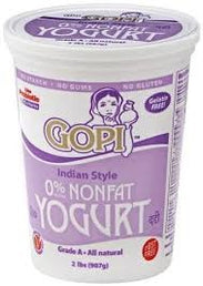 Gopi Indian Style Nonfat Yogurt 2lb