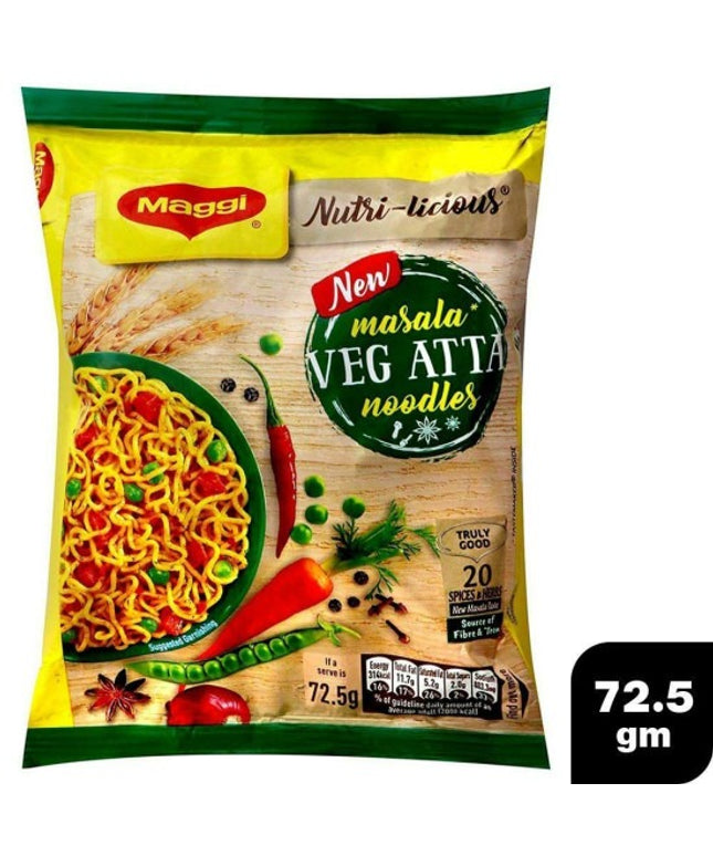 Maggi Masala Veg Atta Noodles 290g