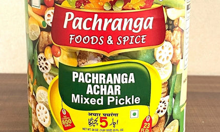 Pachranga Peeled Mango Pickle 28oz