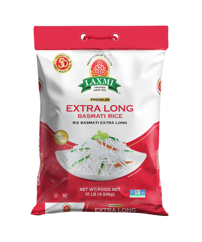 Laxmi Basmati Extra Long Rice 10lb