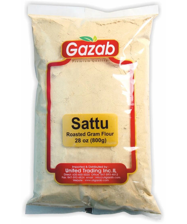 Gazab Sattu Roasted Gram Flour 28oz