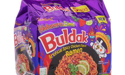 Samyang Buldak Habanero Lime Spicy Ramen 675g