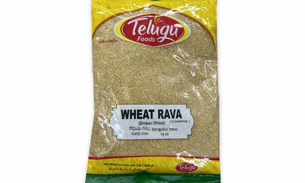 Telugu Foods Roasted Wheat Rava Brown 2lb