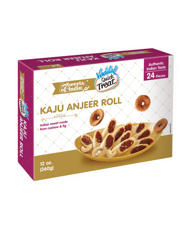Vadilal Kaju Anjeer Roll 360g