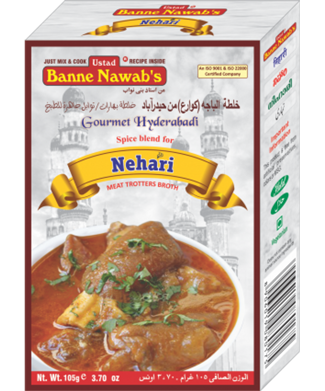 Banne Nawabs Dilli Nihari Masala 105g