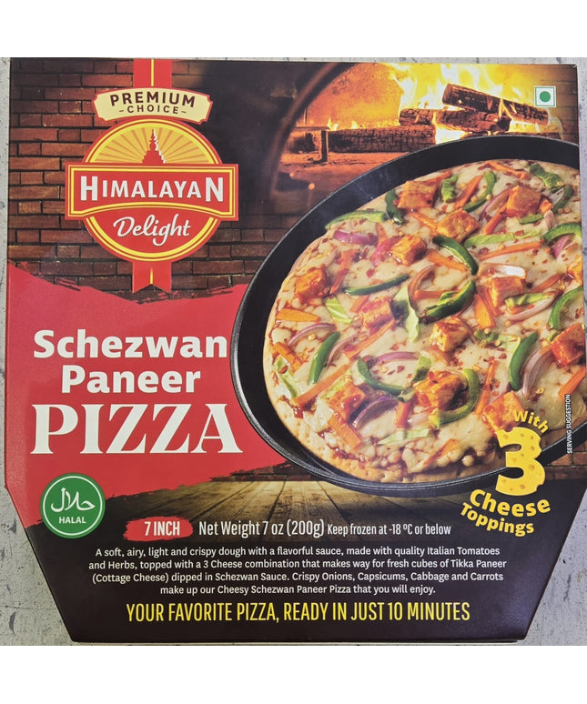 Himalayan Delight Schezwan Paneer Pizza 7oz