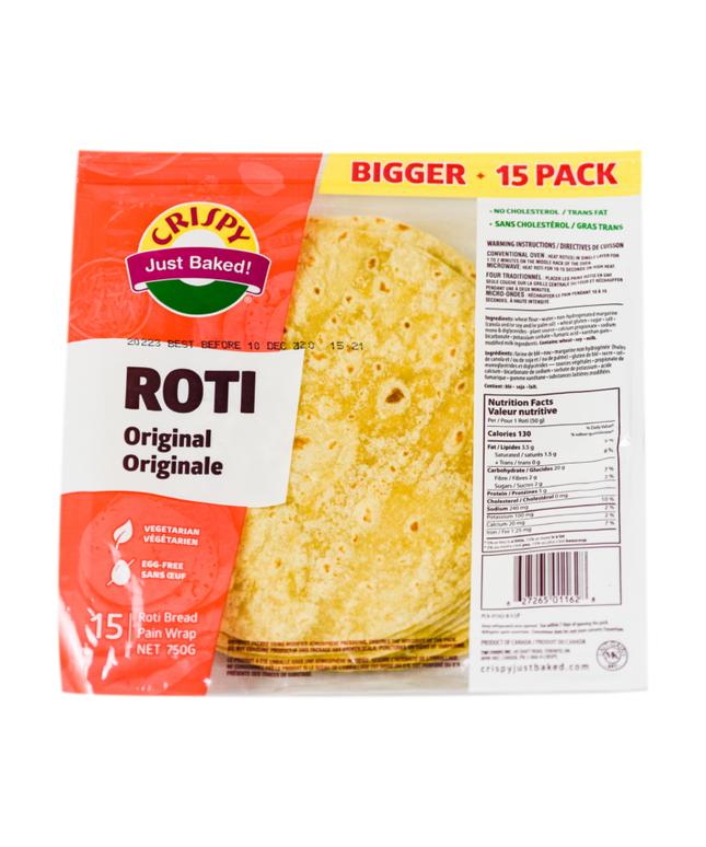 Crispy Original Roti 10 Pack 500g