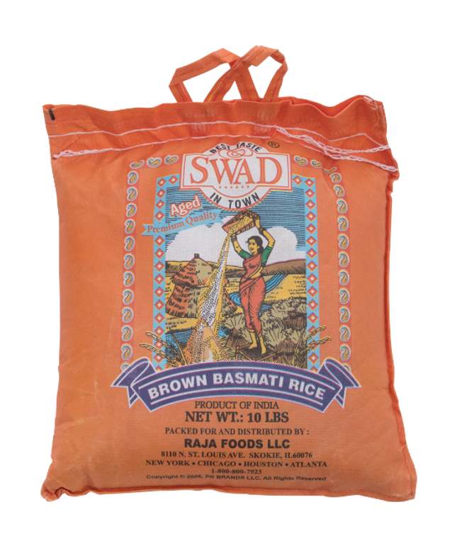 Swad Brown Basmati Rice 10lb