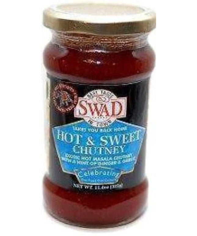 Swad Hot & Sweet Chutney 11oz