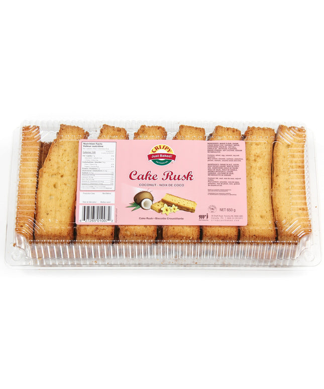 Calispy Cake Rusk Coconut 19oz