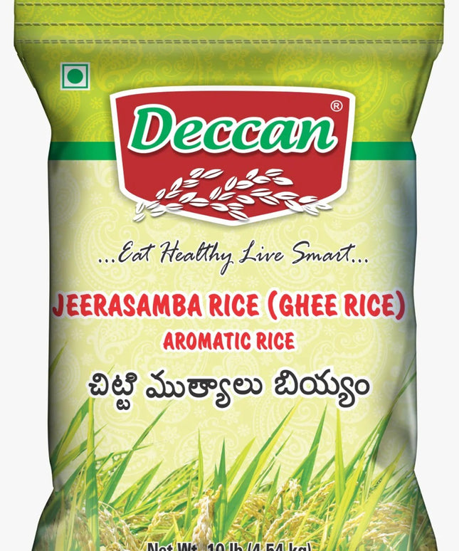 Deccan Jeera Samba Rice 10LB