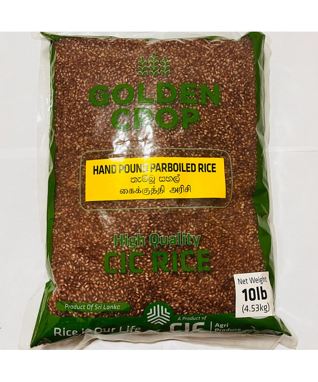 CIC Handpound Parboiled Rice 10LB