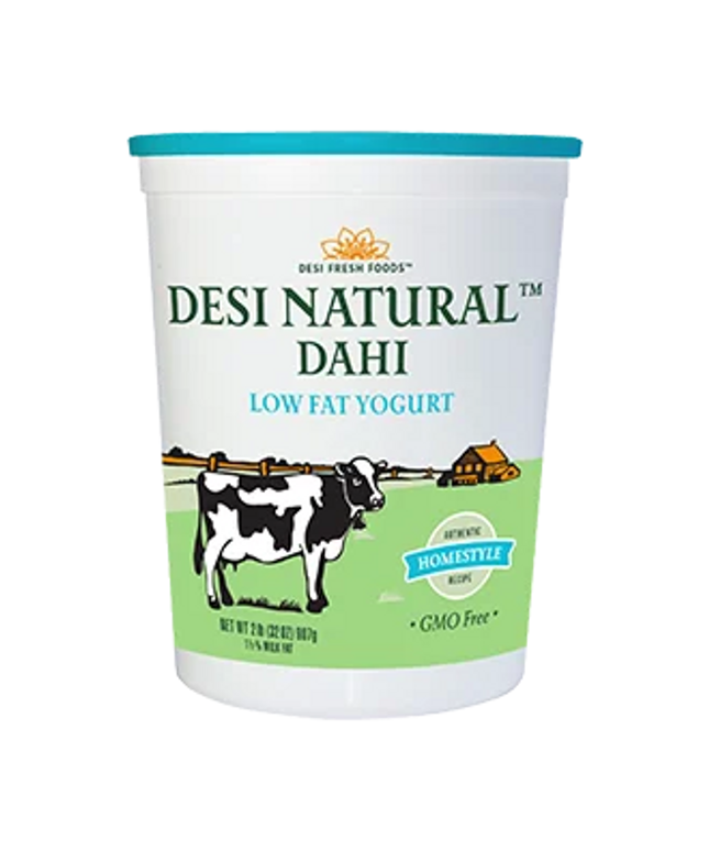 Desi Natural Dahi Low Fat 2lb