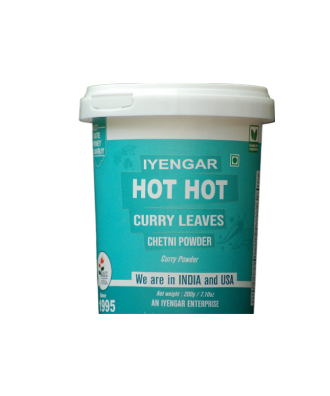 Iyengar Hot Hot Curry Leaves Powder 7oz