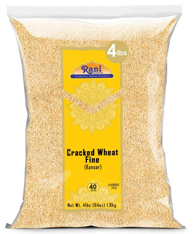 Premium Quality Cracked Wheat Fine 4lb