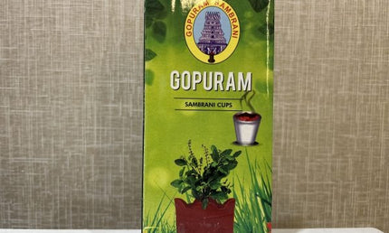 Gopuram Sambrani Cups