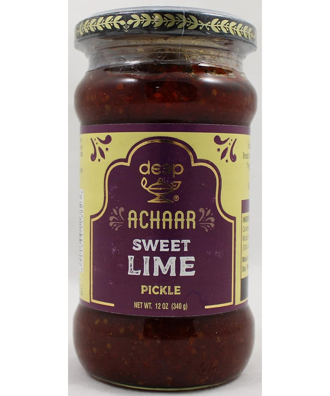 Deep Achaar Sweet Lime Pickle 12oz