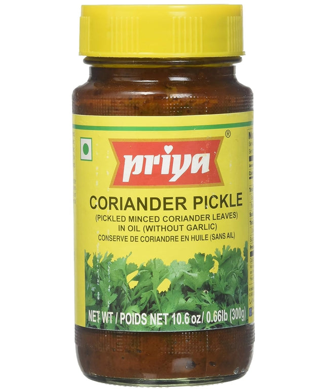 Telugu Coriander Pickle   10.5oz