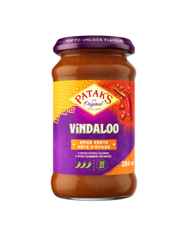 Patak's Vindaloo Spice Paste 10oz