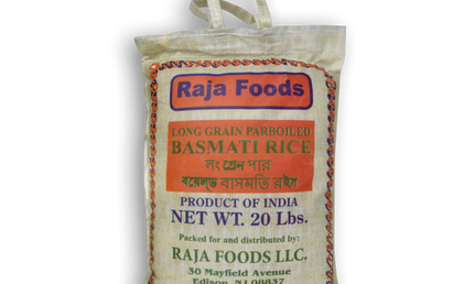 Raja Parboiled Basmati Rice 20lb