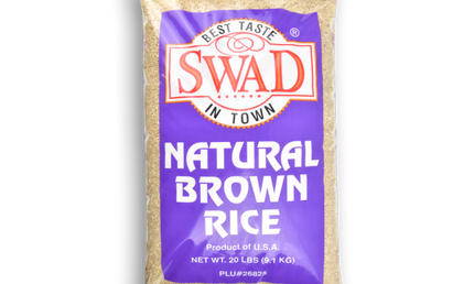 Swad Natural Brown Rice 10LB