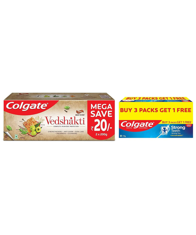 Colgate Vedshakti Strong Teeth Toothpaste